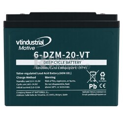 Bater�a Silla de Ruedas 12V 20Ah | VT 6-DZM-20-VT